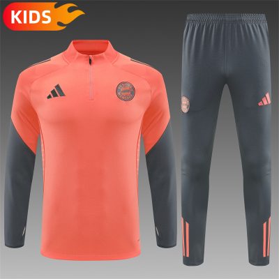 2025/2026 BM Half-Pull Training Wear Football Shirt Kids Size