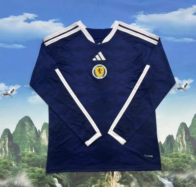 2026 Long sleeves Scotland Home Football Shirt 1:1 Thai Quality