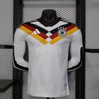 2026 Player Version Long Sleeve Germany Home Football Shirt 1:1 Thai Quality
