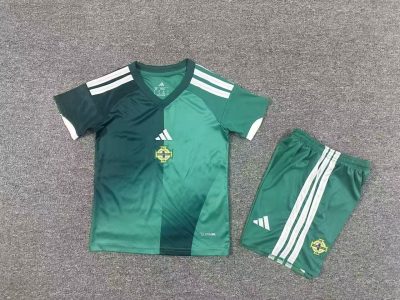 2025/26 Northern Ireland Home Football Shirt Kids Size 1:1 Thai Quality