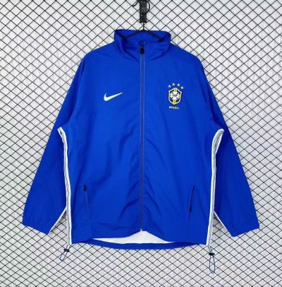 1998 Brazil Windbreaker Football Shirt