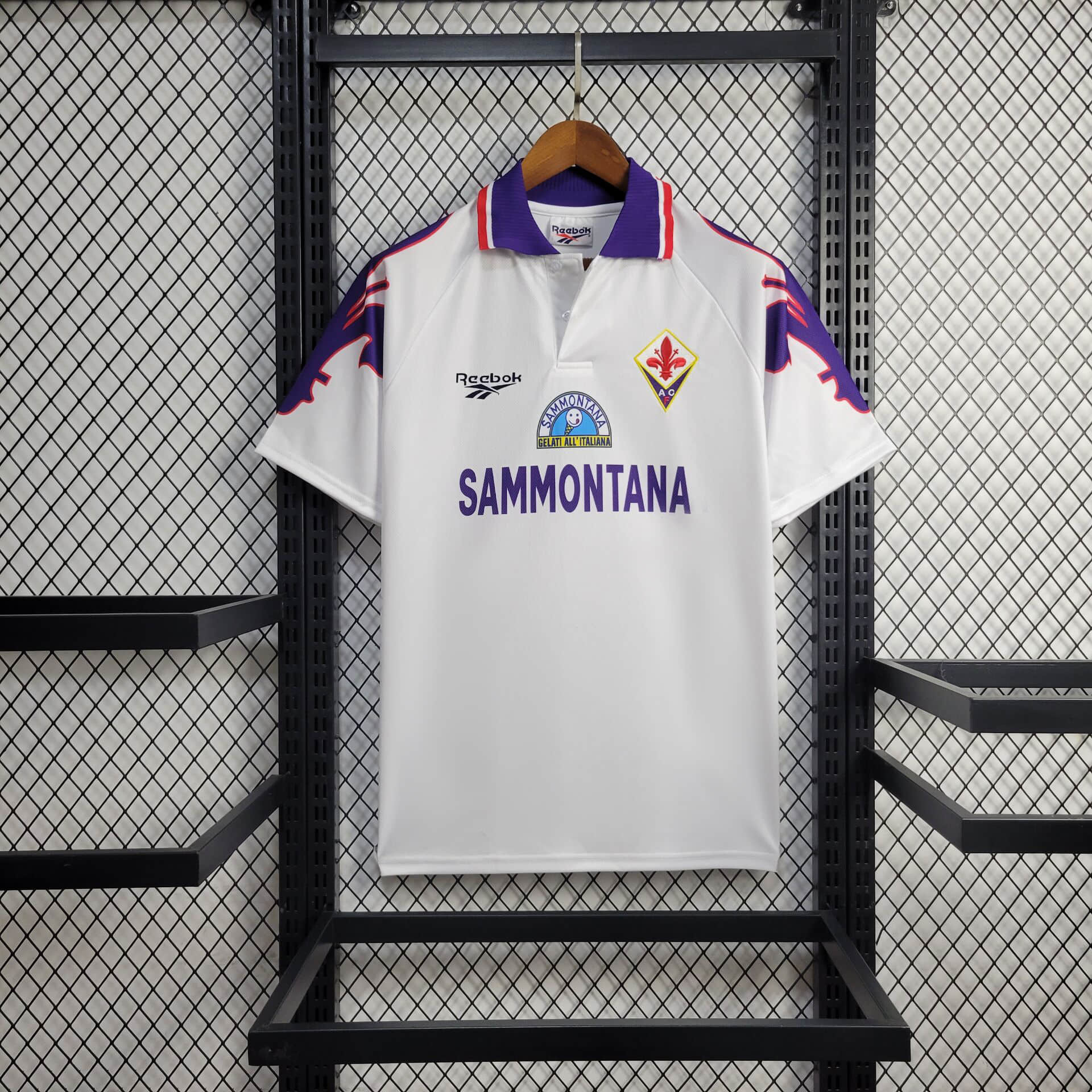 1995/1996 Retro Fiorentina Away Football Shirt 1:1 Thai Quality