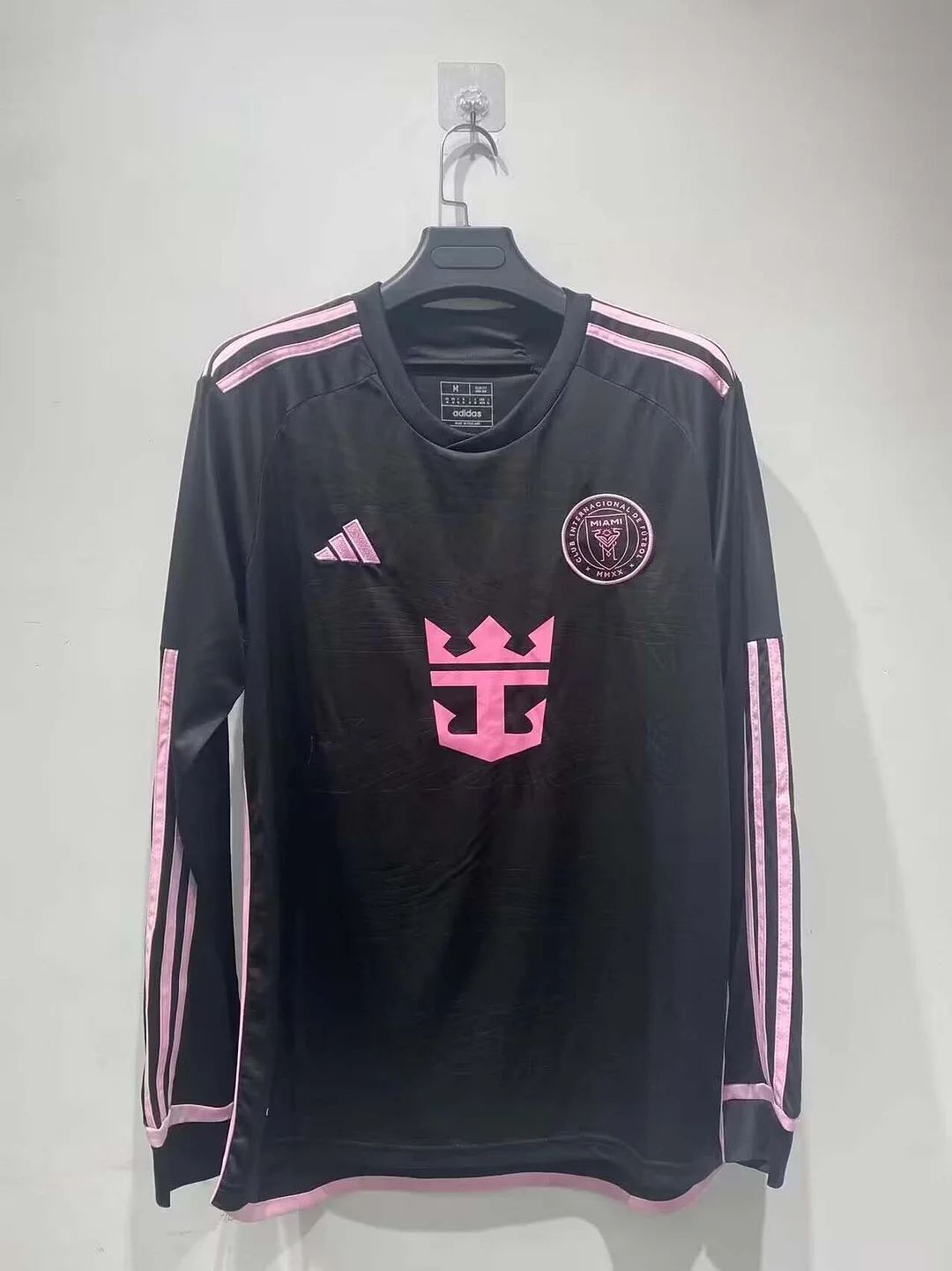 2024/2025 Long Sleeve Inter Miami Away Football Shirt 1:1 Thai Quality